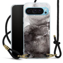 Carry Case Transparent Leather black/gold