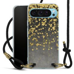 Carry Case Transparent Leather black/gold