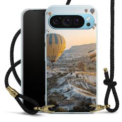 Carry Case Transparent Leather black/gold