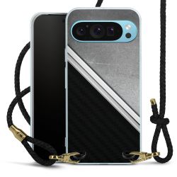 Carry Case Transparent Leather black/gold