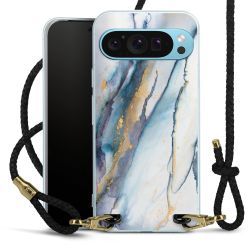 Carry Case Transparent Leather black/gold