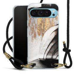 Carry Case Transparent Leather black/gold