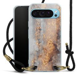 Carry Case Transparent Leather black/gold