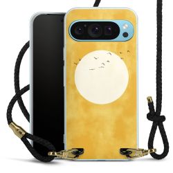 Carry Case Transparent Leather black/gold