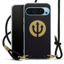 Carry Case Transparent Leather black/gold