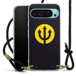 Carry Case Transparent Leather black/gold