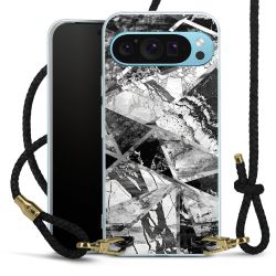 Carry Case Transparent Leather black/gold