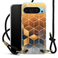 Carry Case Transparent Leather black/gold