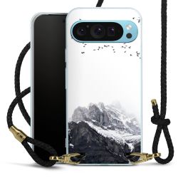 Carry Case Transparent Leather black/gold