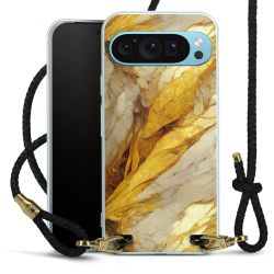 Carry Case Transparent Leather black/gold