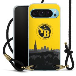 Carry Case Transparent Leather black/gold