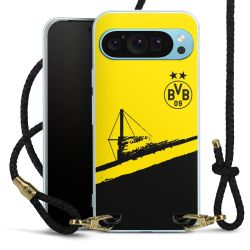 Carry Case Transparent Leather black/gold