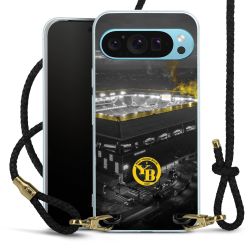 Carry Case Transparent Leather black/gold