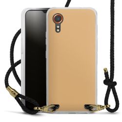 Carry Case Transparent Leather black/gold