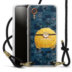 Carry Case Transparent Leather black/gold