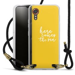 Carry Case Transparent Leather black/gold