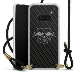 Carry Case Transparent Leather black/gold