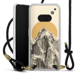 Carry Case Transparent Leather black/gold