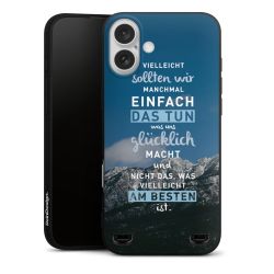 Premium Carry Case Hülle Mattschwarz ohne Band