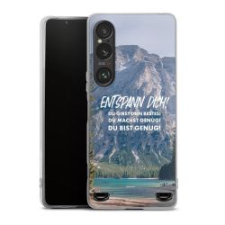 Carry Case Hülle Transparent ohne Band