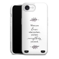 Organic Carry Case Hülle weiss