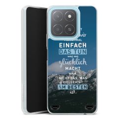 Carry Case Hülle Transparent ohne Band