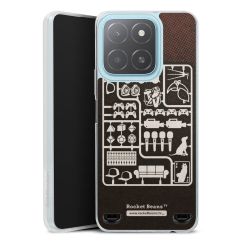 Carry Case Hülle Transparent ohne Band