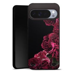 Rose vintage su nero