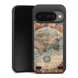 Mappa del mondo vintage