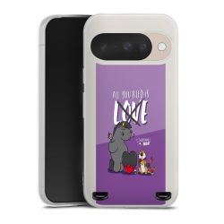 Carry Case Hülle Transparent ohne Band