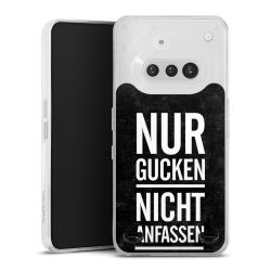 Carry Case Hülle Transparent ohne Band