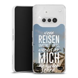 Carry Case Hülle Transparent ohne Band