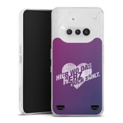 Carry Case Hülle Transparent ohne Band