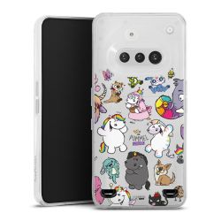 Carry Case Hülle Transparent ohne Band