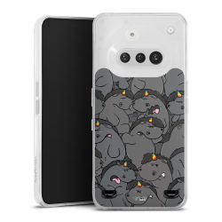 Carry Case Hülle Transparent ohne Band