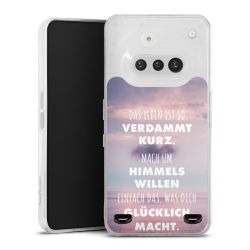 Carry Case Hülle Transparent ohne Band