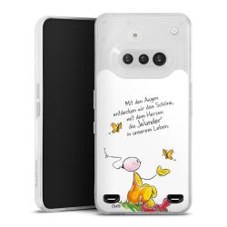 Carry Case Hülle Transparent ohne Band