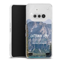 Carry Case Hülle Transparent ohne Band