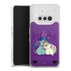 Carry Case Hülle Transparent ohne Band