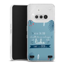 Carry Case Hülle Transparent ohne Band