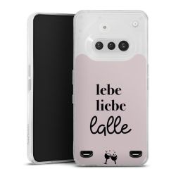 Carry Case Hülle Transparent ohne Band