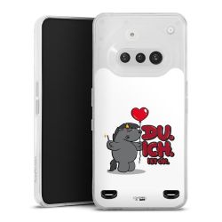 Carry Case Hülle Transparent ohne Band