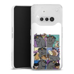 Carry Case Hülle Transparent ohne Band