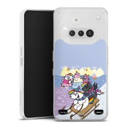 Carry Case Hülle Transparent ohne Band