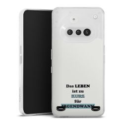 Carry Case Hülle Transparent ohne Band