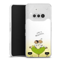 Carry Case Hülle Transparent ohne Band