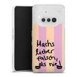 Carry Case Hülle Transparent ohne Band