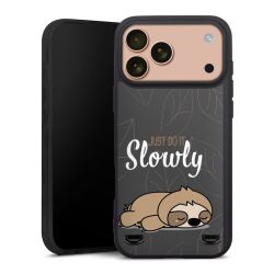 Just Do It Slowly Sloth Grey