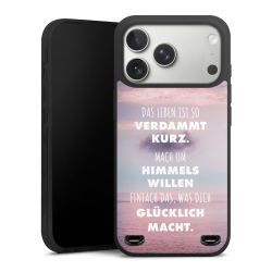 Premium Carry Case Hülle Mattschwarz ohne Band