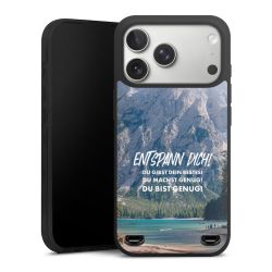 Premium Carry Case Hülle Mattschwarz ohne Band